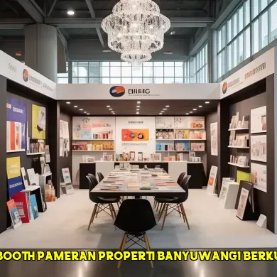 stand booth pameran properti banyuwangi berkualitas